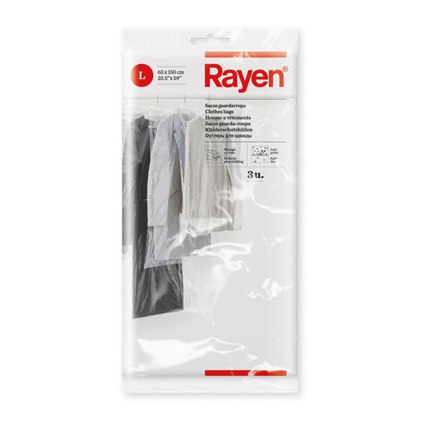 Obaly na obleky v súprave 3 ks – Rayen-image-2