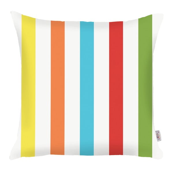 Obliečka na vankúš Mike & Co. NEW YORK Colourfull Stripes, 43 × 43 cm