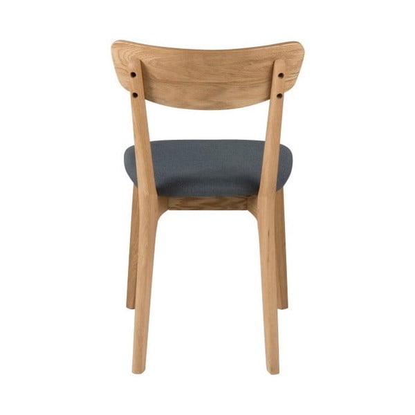 Sivé/v prírodnej farbe čalúnené jedálenské stoličky v súprave 2 ks Taxi – Actona-image-3