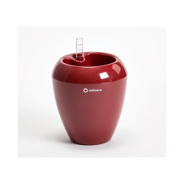 Červený samozavlažovací kvetináč Plastia Calimera Camay, ø 17 cm-image-2