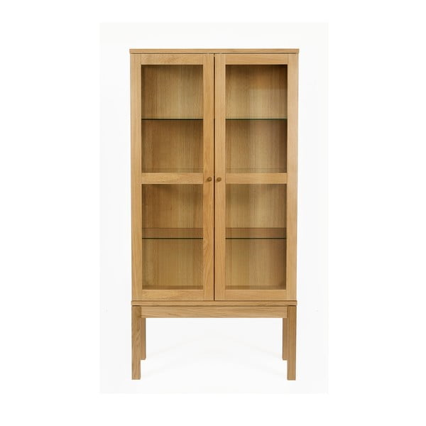 Vitrína v dekore dubového dreva Woodman AbbeyWood