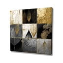 Obraz na plátne Golden Leaves, 45 × 45 cm