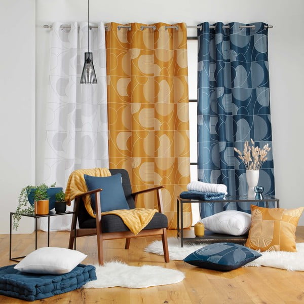 Záves v medenej farbe 140x280 cm Esquisse – douceur d'intérieur-image-3