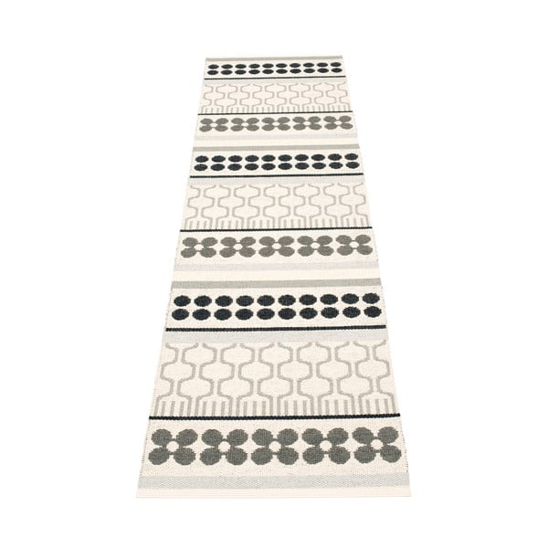 Sivo-krémový vnútorný a vonkajší behúň 70x270 cm Asta Warm Grey – Pappelina-image-1