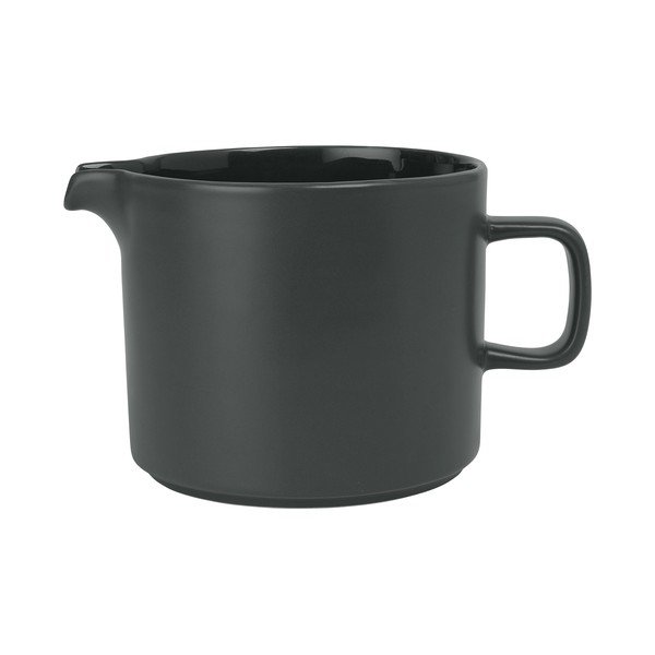 Čierny keramický džbán Blomus Pilar, 1 l