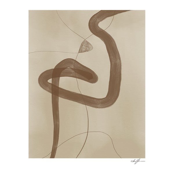 Plagát 70x100 cm Two ways – Anna Johansson – The Poster Club