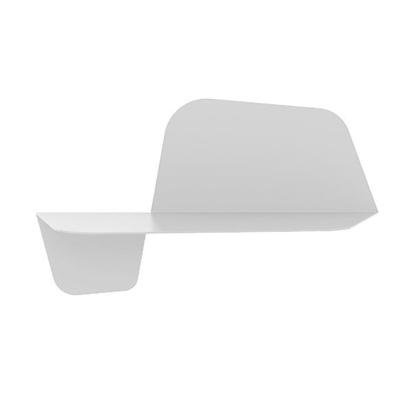 Biela nástenná polica MEME Design Flap, dĺžka 60 cm