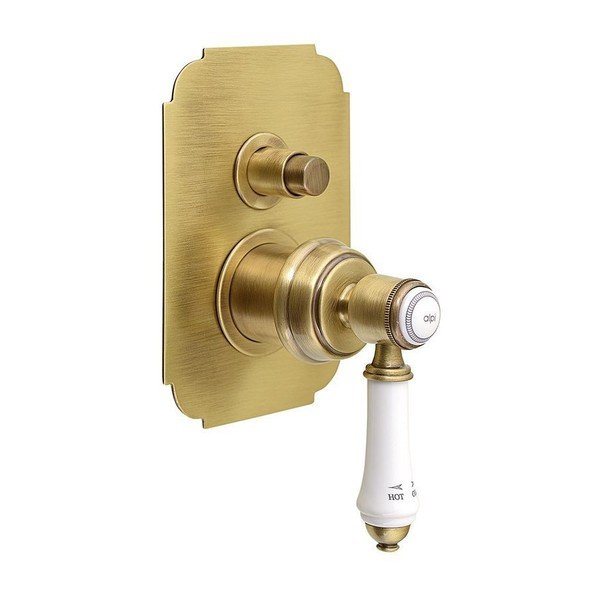 Podomietková sprchová batéria v bronzovej farbe (2 výstupy) Vienna – Sapho