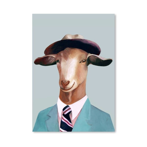 Plagát Goat, 30x42 cm