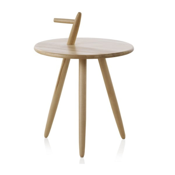 Príručný stolík z brezového dreva Geese Pure, výška 60 cm