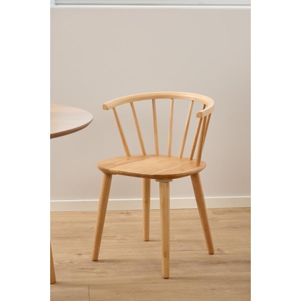 Jedálenská stolička v prírodnej farbe Ida – Actona-image-2