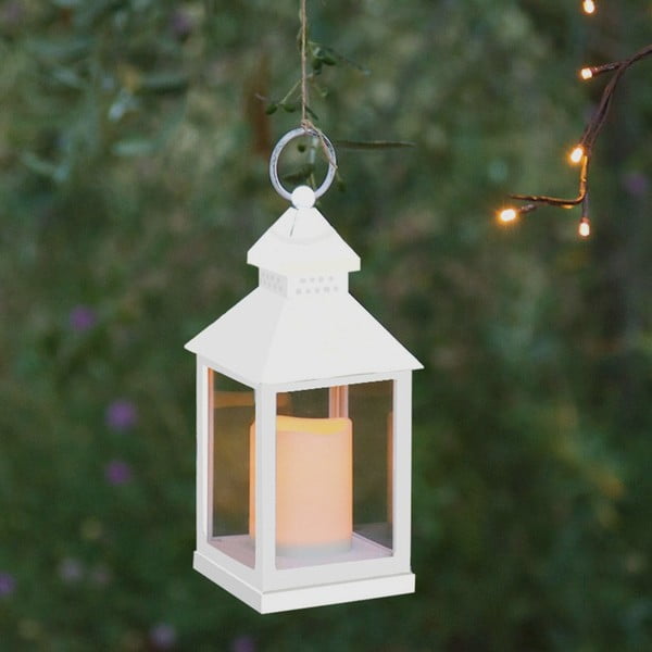 Ve k Biely Dekorat vny LED Lamp Vhodn Do Exteri ru Tomasucci Lante 