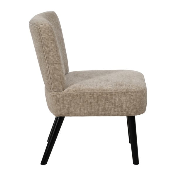 Béžové ženilkové kreslo – Ixia-image-2