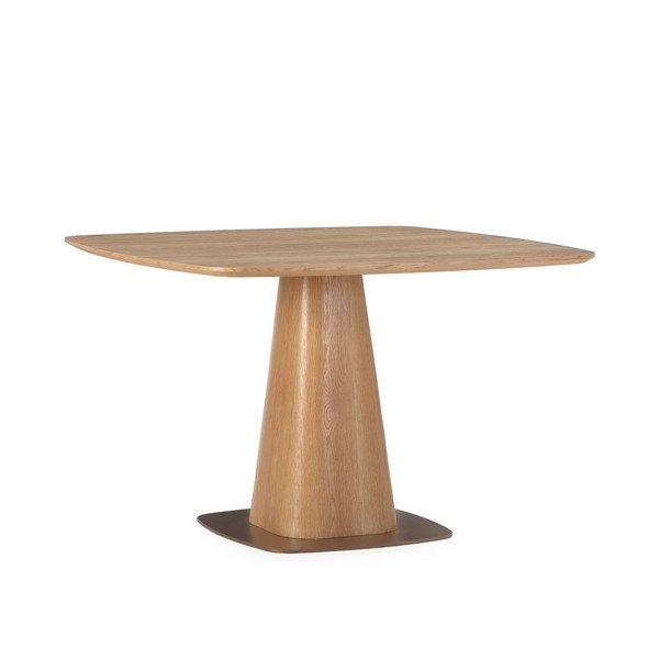 Jedálenský stôl v dekore duba 120x120 cm Etel – MOME