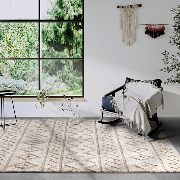 Béžový koberec 200x280 cm Carpet Itinerance Beige – Elle Decoration-image-1