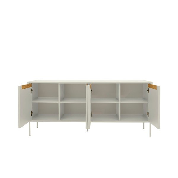 Biela komoda Tenzo Switch, 173 x 76 cm-image-3