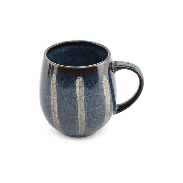 Modrý kameninový hrnček 430 ml Muggies – Salt&Pepper-image-2