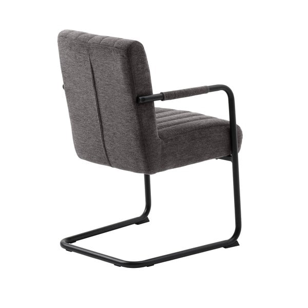 Tmavosivá jedálenská stolička Trout – Unique Furniture-image-3