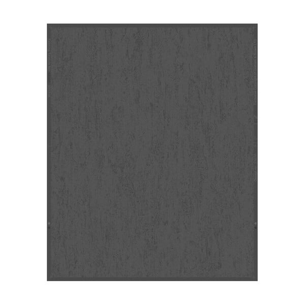 Čierna nástenná tapeta Graham & Brown Albert Plain Black, 0,52 x 10 m
