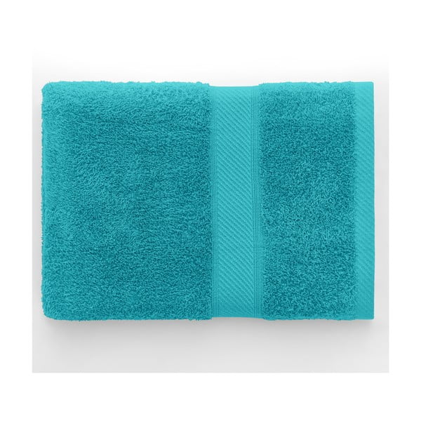 Modrá/tyrkysovomodrá froté osuška s prímesou bambusu 70x140 cm Bamby – DecoKing-image-3
