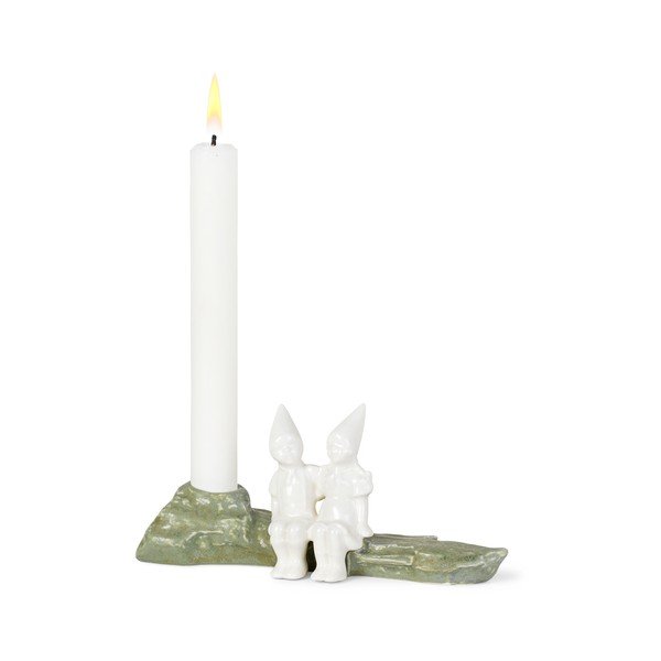 Vianočný kameninový svietnik Kähler Design Christmas Tales, dĺžka 19 cm-image-4