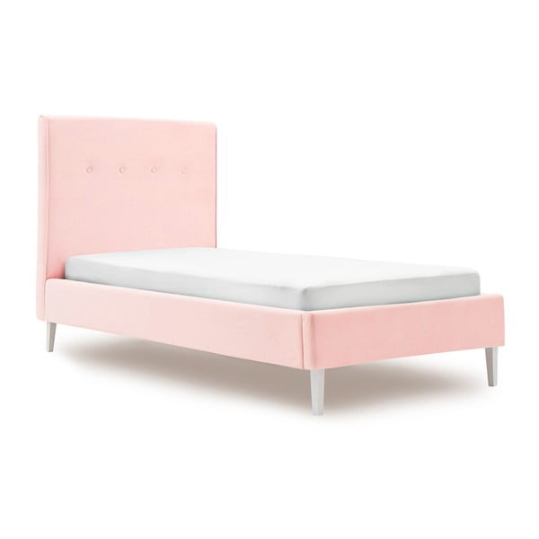 Detská ružová posteľ PumPim Mia, 200 × 90 xm