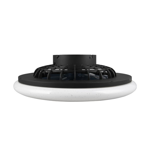 Matne čierne LED stropné svietidlo Stralsund – Trio-image-4