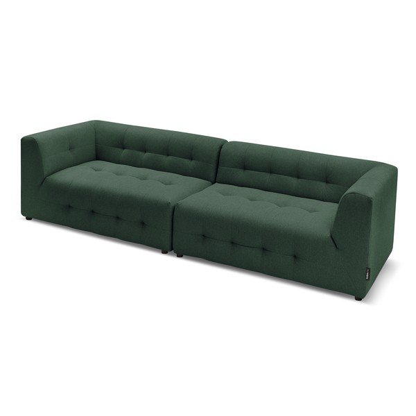 Tmavozelená pohovka 324 cm Kleber - Bobochic Paris-image-3