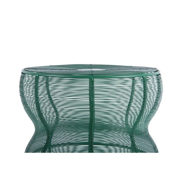 Kovový okrúhly odkladací stolík ø 30 cm Cuerda Onda – Leitmotiv-image-3