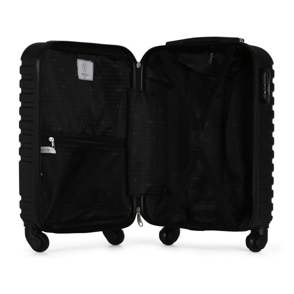 Čierny cestovný kufor na kolieskach VERTIGO Mureo Valise Cabine, 36 l-image-4