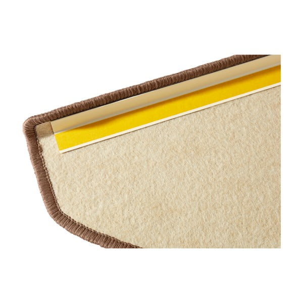 Súprava 15 hnedých koberčekov na schody Hanse Home Fancy, 23 x 65 cm-image-3