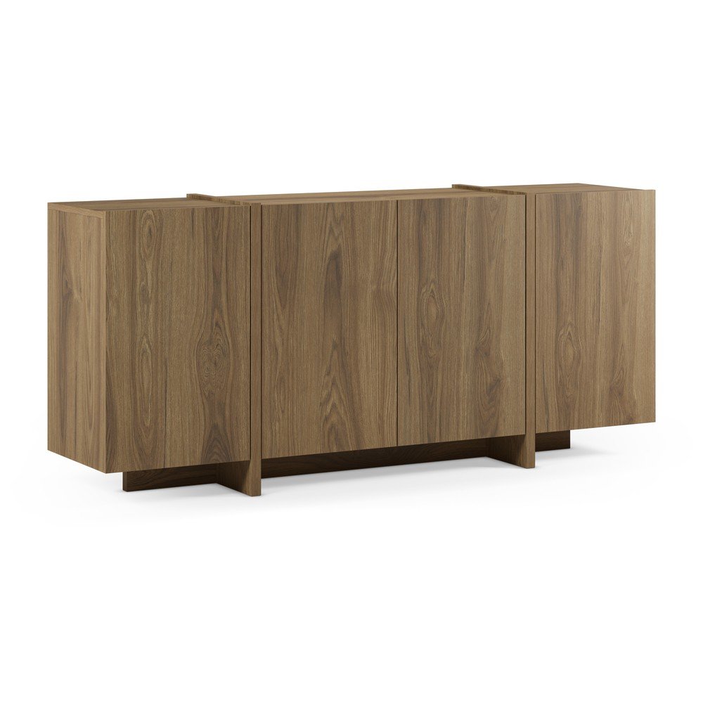 E-shop Komoda v dekore duba v prírodnej farbe 180x79x40 cm Volia – Marckeric