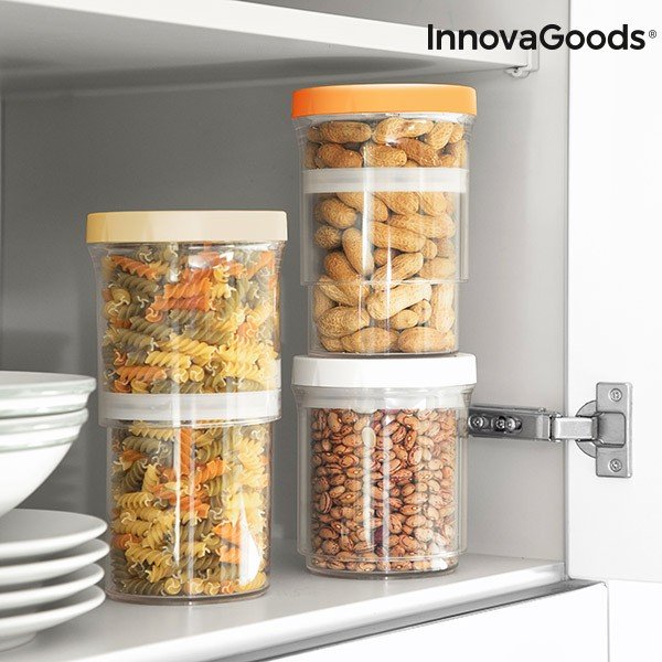 Nastaviteľné nádoby InnovaGoods, 3 kusy-image-4