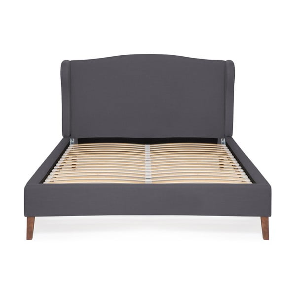 Tmavomodrá posteľ Vivonita Windsor Linen, 200 × 140 cm