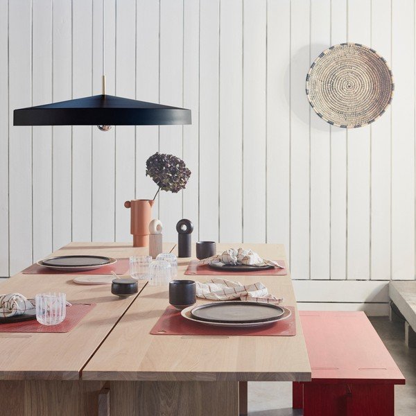 Čierne kovové závesné svietidlo ø 65 cm Hatto – OYOY Living Design-image-1