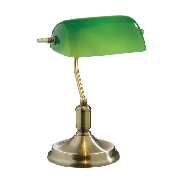 Zelená stolová lampa Evergreen Lights Office Green