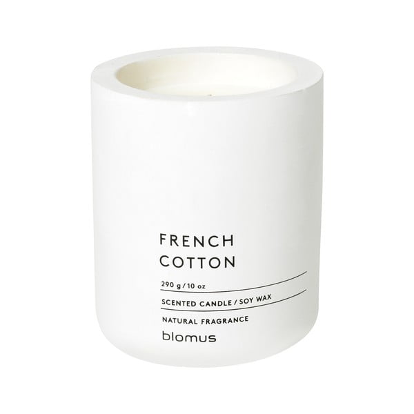 Vonná  sójová sviečka doba horenia 55 h Fraga: French Cotton – Blomus