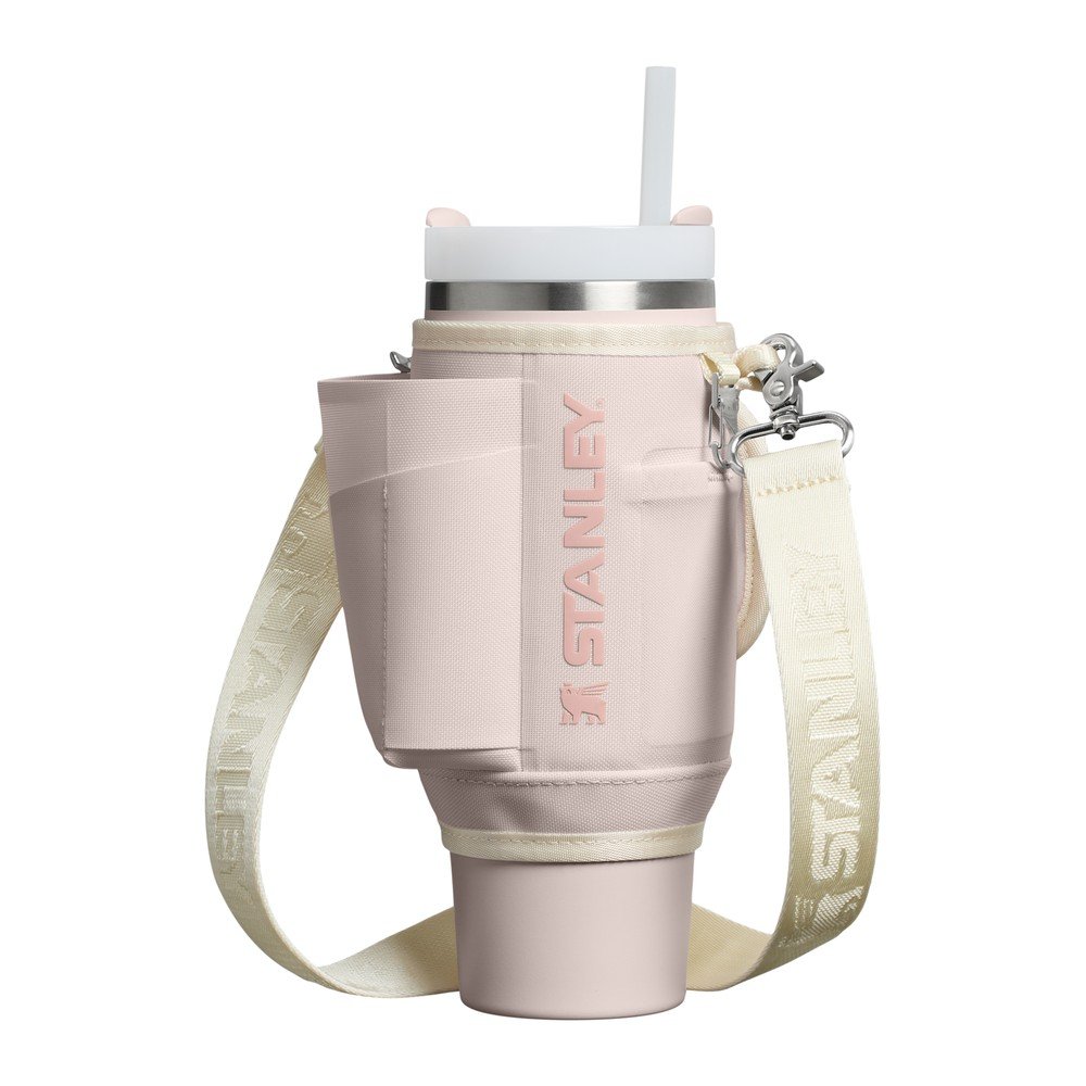 Nosička na termosku All-Day Quencher Carry-All Rose Quartz – Stanley
