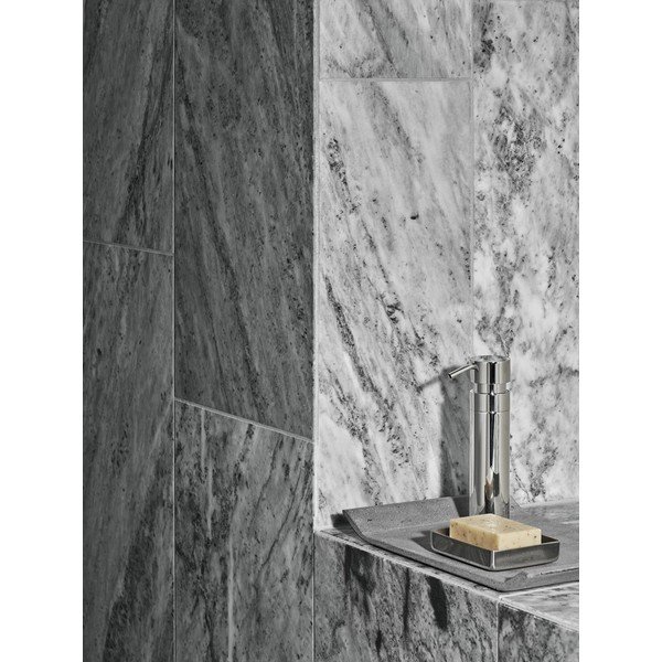 Nástenný dávkovač mydla z nehrdzavejúcej ocele v lesklo striebornej farbe 100 ml Nexio – Blomus-image-4