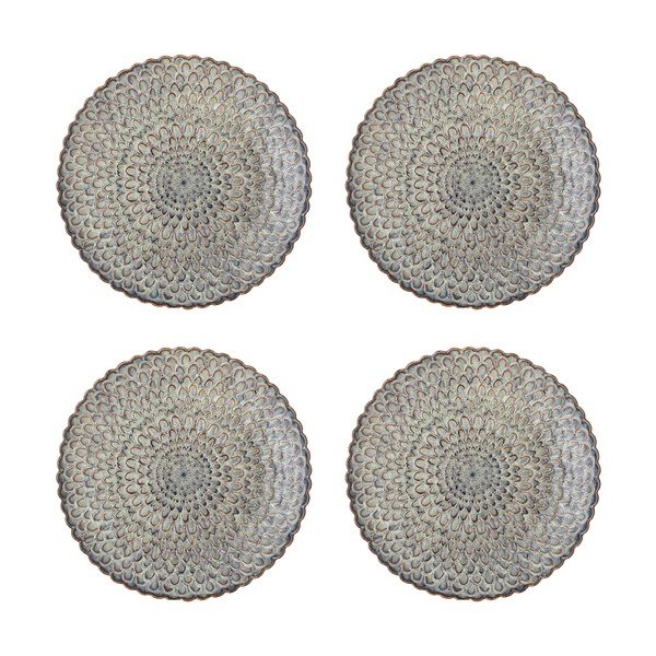 Sivé kameninové taniere v súprave 4 ks ø 26,5 cm Katrina – Bloomingville