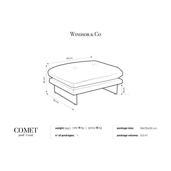 Ružová podnožka Windsor & Co Sofas Comet-image-4