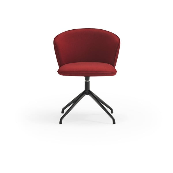 Vínovočervené čalúnené jedálenské kreslá v súprave 2 ks Add – Teulat-image-1