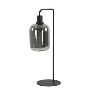 Čierna stolová lampa (výška 60 cm) Lekar - Light & Living