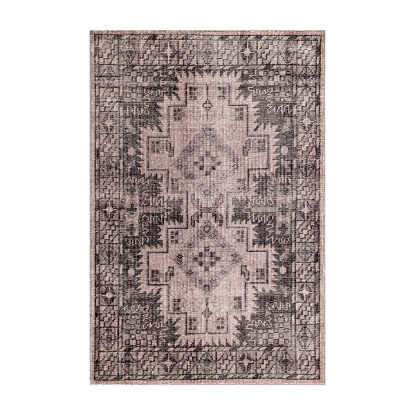 Sivý ručne viazaný vlnený koberec Linie DesignSentimental, 140 x 200 cm