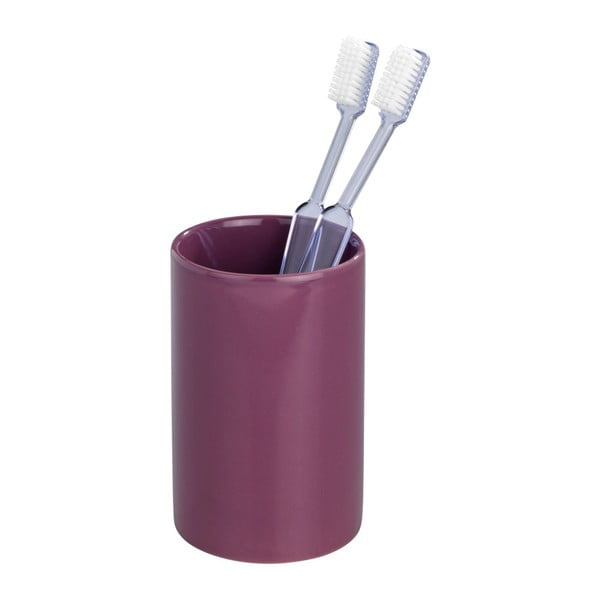 Fialový pohárik na zubné kefky Wenko Polaris Purple