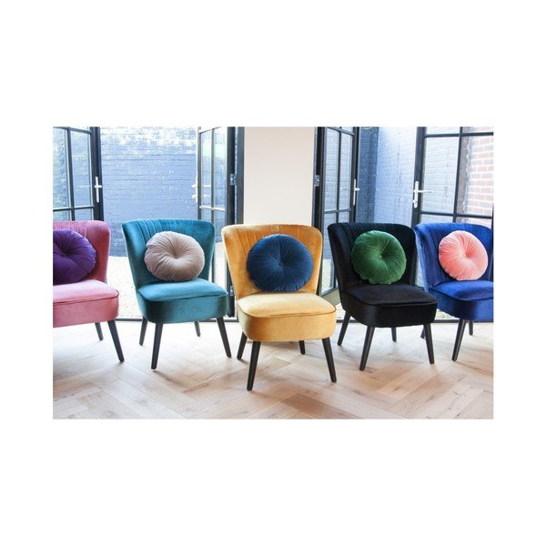 Fialový bavlnený vankúš PT LIVING, ⌀ 45 cm-image-2