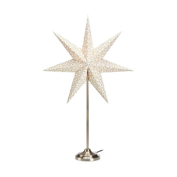 Biela vianočná svetelná dekorácia Baroque – Markslöjd