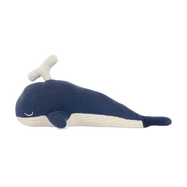 Modro-biela maznacia hračka Kindsgut Whale-image-2