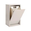 Svetlosivý nástenný kôš na bielizeň Laundry Box – ReCollector