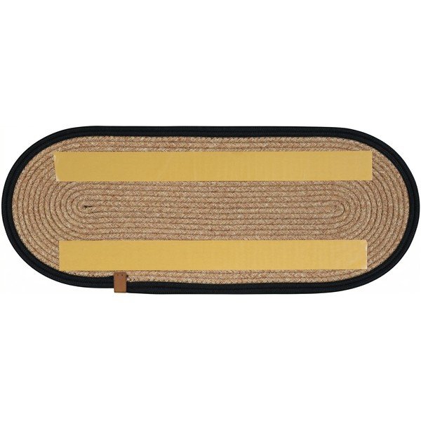 Čierne/v prírodnej farbe nášľapy na schody v súprave 16 ks 25x65 cm Milo Frame – Vitaus-image-3
